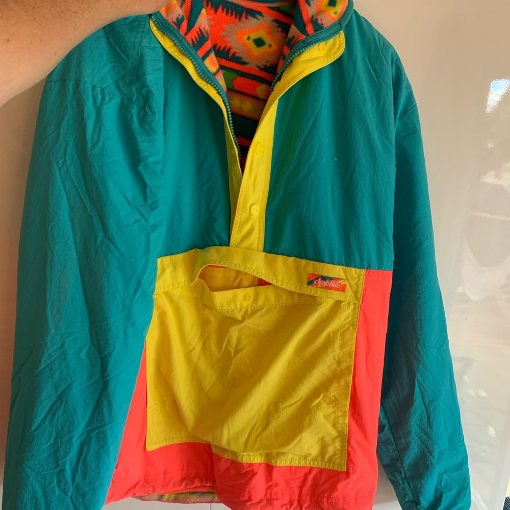 Reversible chubbies Fleece / windbreaker